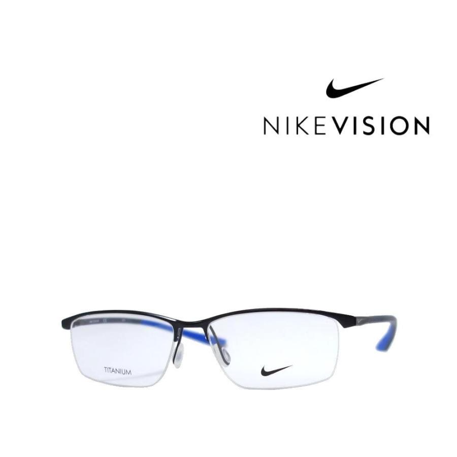 【NIKE VISION】  ナイキ メガネフレーム　6077AF　003　ブラック　TITANIUM製　国内正規品 | NIKE