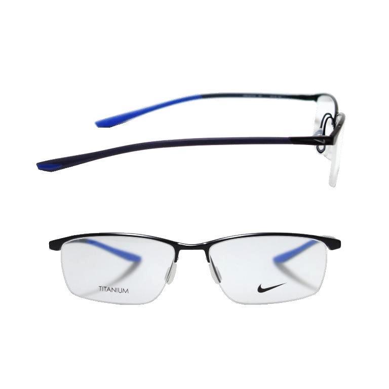 【NIKE VISION】  ナイキ メガネフレーム　6077AF　003　ブラック　TITANIUM製　国内正規品 | NIKE | 01