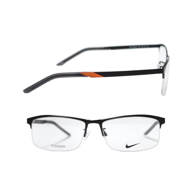 【NIKE VISION】  ナイキ メガネフレーム　6046LB　001　マットブラック　TITANIUM製　国内正規品 | NIKE | 01
