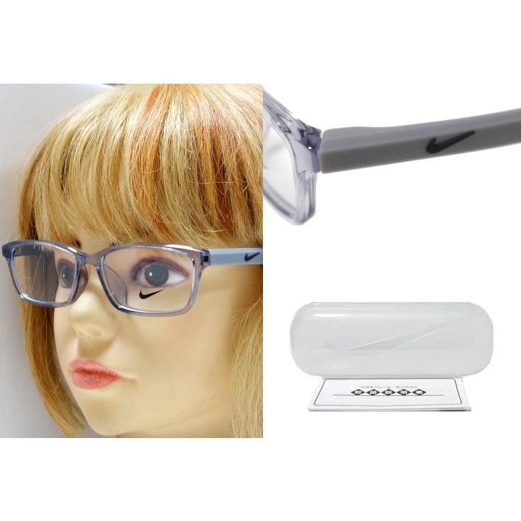 【NIKE VISION】 ナイキ　メガネフレーム　7054AF　030　クリアライトグレー　アジアンフィット　国内正規品 | NIKE | 02