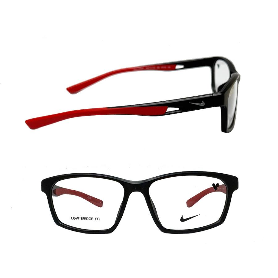 【NIKE VISION】 ナイキ　メガネフレーム　7017LB　006　マットブラック　アジアンフィット　国内正規品 | NIKE | 01