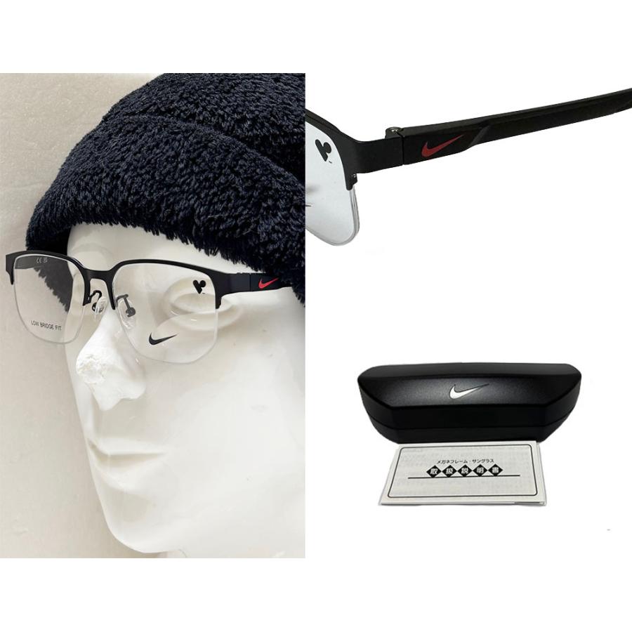 【NIKE VISION】 ナイキ　メガネフレーム　8163LB　001　マットブラック　国内正規品 | NIKE | 02