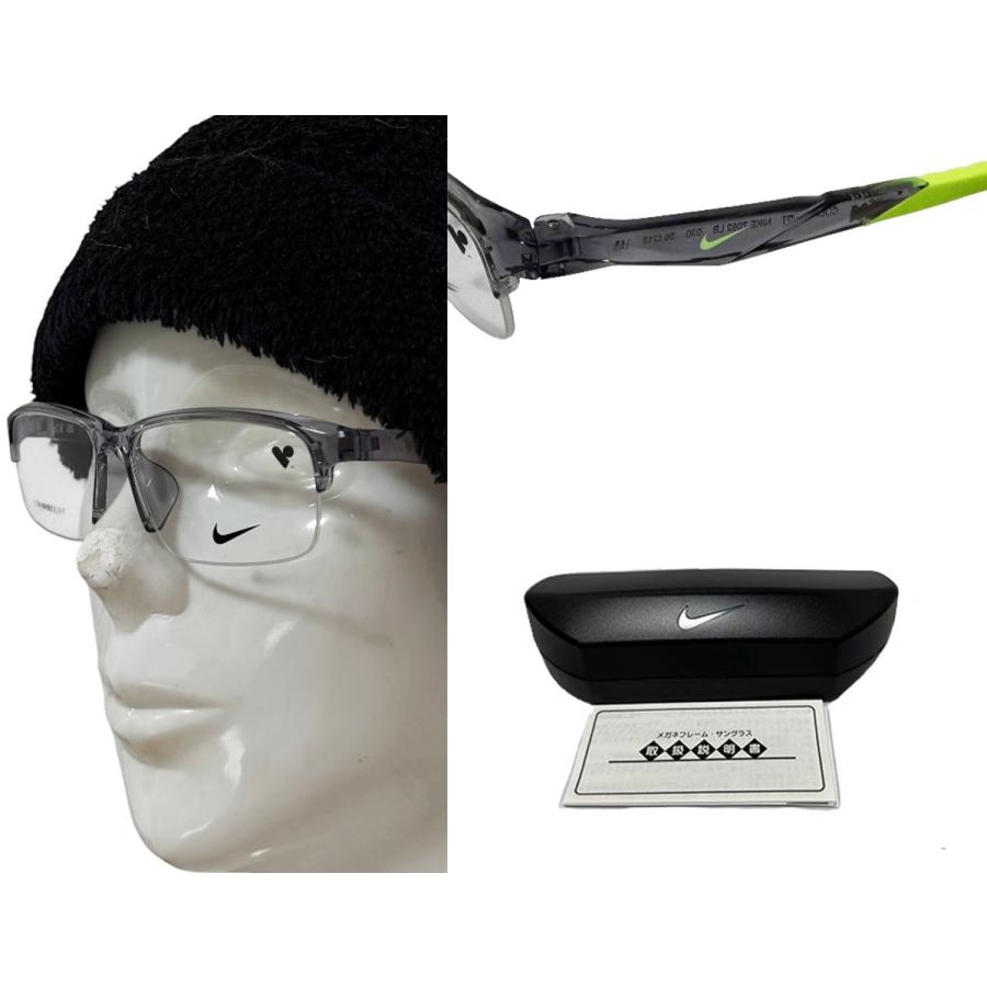 【NIKE VISION】 ナイキ　メガネフレーム　7062LB　030　クリアグレー　アジアンフィット　国内正規品 | NIKE | 02