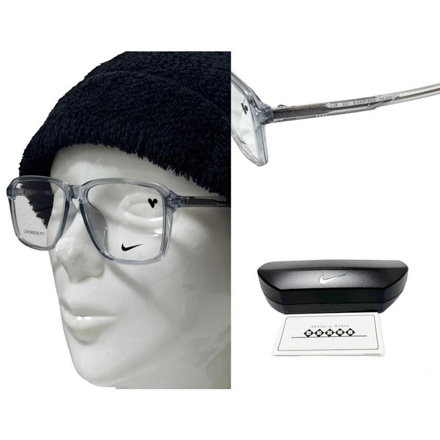 【NIKE VISION】 ナイキ　メガネフレーム　7074LB　030　クリスタルウルフグレイ　アジアンフィツト　国内正規品 | NIKE | 02