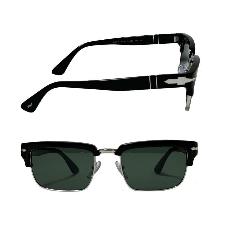 Persol】 ペルソール サングラス PO03354S 95/31 ブラック 国内正規品