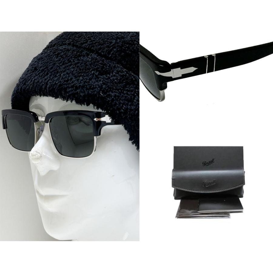 Persol】 ペルソール サングラス PO03354S 95/31 ブラック 国内正規品