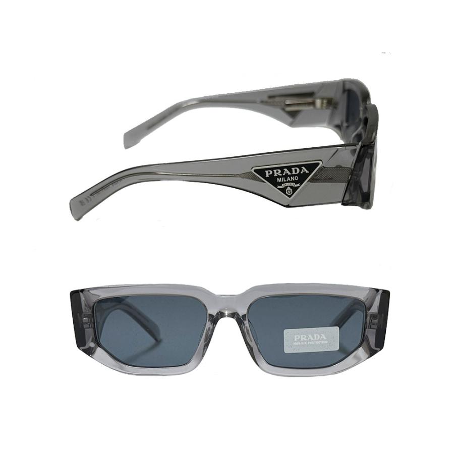 PRADA プラダ サングラス グレー系レンズ メタルフレーム ロゴ入り ケース PRADA（プラダ） 【PRADA】プラダ サングラス PR 09ZSF 18S-09T クリア