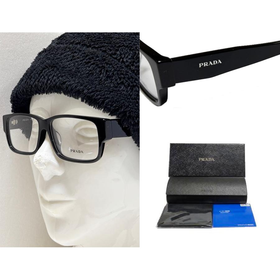 PRADA（プラダ） 【PRADA】 メガネフレーム PR B09VF 16K-1O1 ブラック 