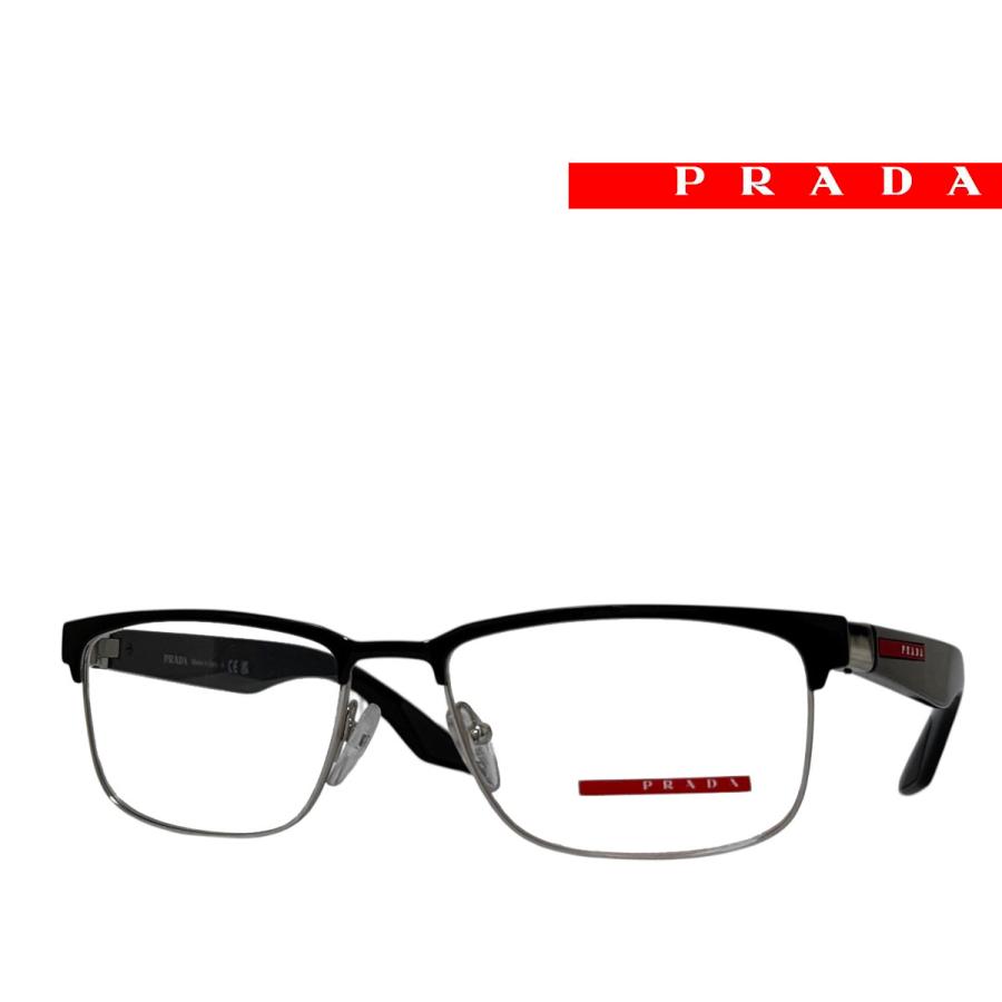 【PRADA】 プラダ スポーツ　メガネフレーム   0PS 51PV　1AB-1O1　ブラック・シルバー　国内正規品 | PRADA