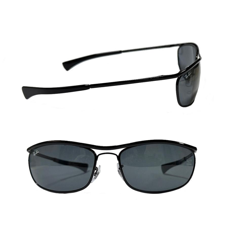 【Ray-Ban】　レイバン サングラス　オリンピア　OLYMPIANI DELUX　RB3119M　002/R5　ブラック　国内正規品 | Ray-Ban | 01
