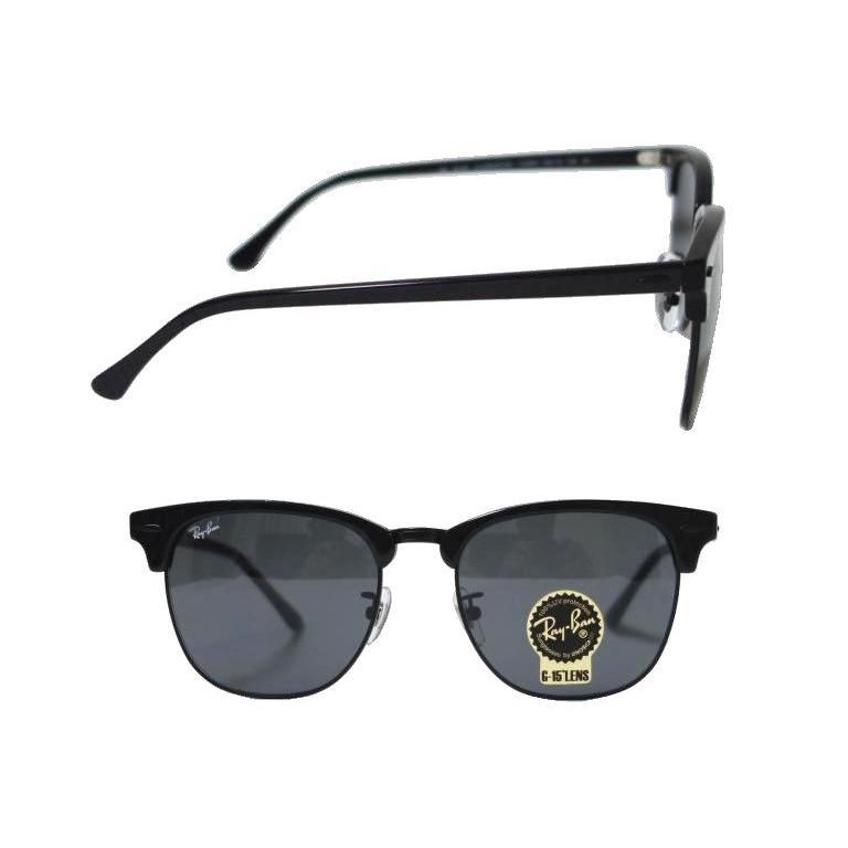 【Ray-Ban】 レイバン　サングラス　RB3016　1305/B1　CLUBMASTER　リンクルドブラック　51サイズ　国内正規品　　 | Ray-Ban | 01