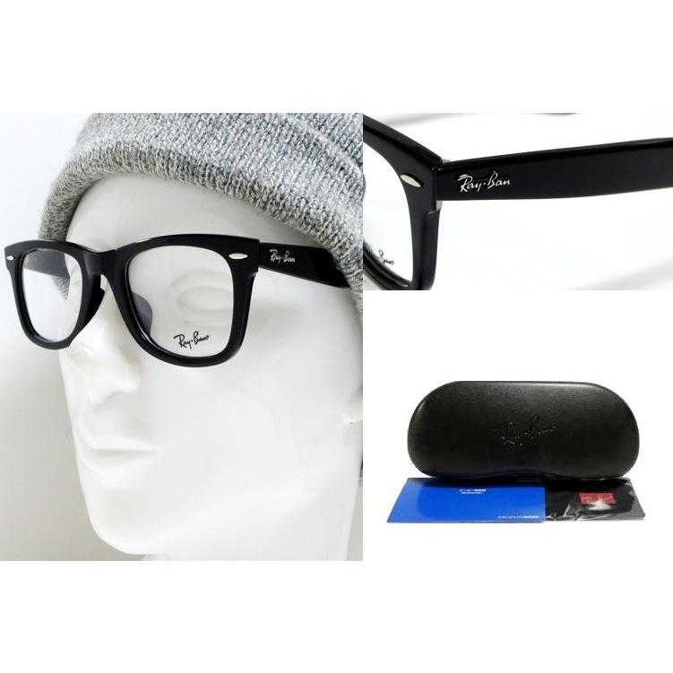 【Ray-Ban】レイバン　メガネフレーム　伊達クリアorPCレンズ加工無料　RB5121F　2000　ブラック　フルフィットモデル　国内正規品 | Ray-Ban | 02