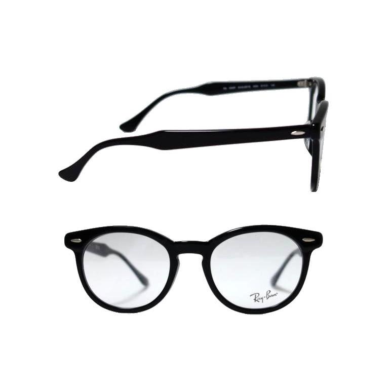 Ray-Ban RB 5598Fクリア/ブラック ラウンドメガネ Ray-Ban（レイバン） 【Ray-Ban】レイバン メガネフレーム 伊達クリア