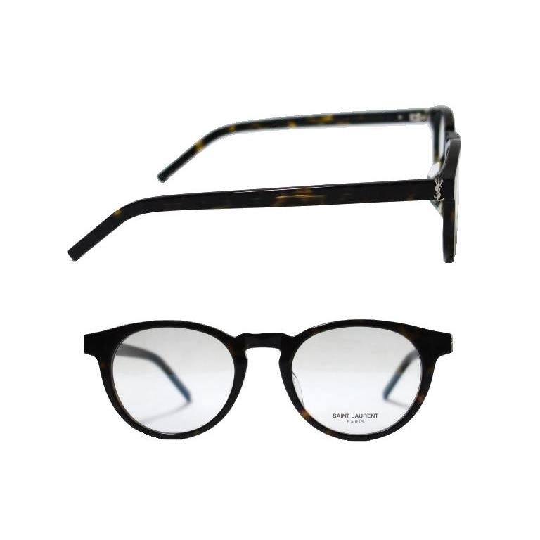 サンローラン メガネフレーム SL M122/F 002 ハバナ Yves Saint Laurent 【SAINT LAURENT PARIS】 サンローラン