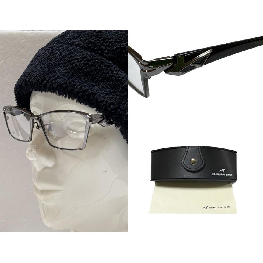 SAMURAI SHO】 サムライ翔 メガネフレーム SS-J228 #3 グレー