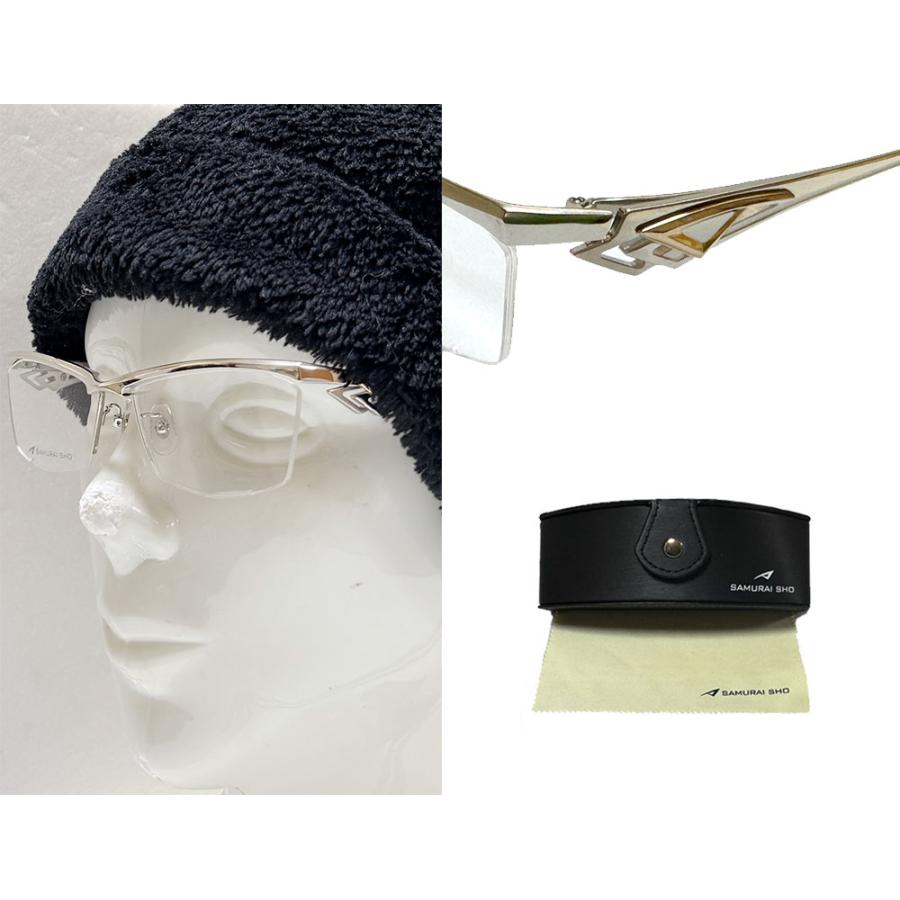 SAMURAI SHO】 サムライ翔 メガネフレーム SS-J218 #1 シルバー