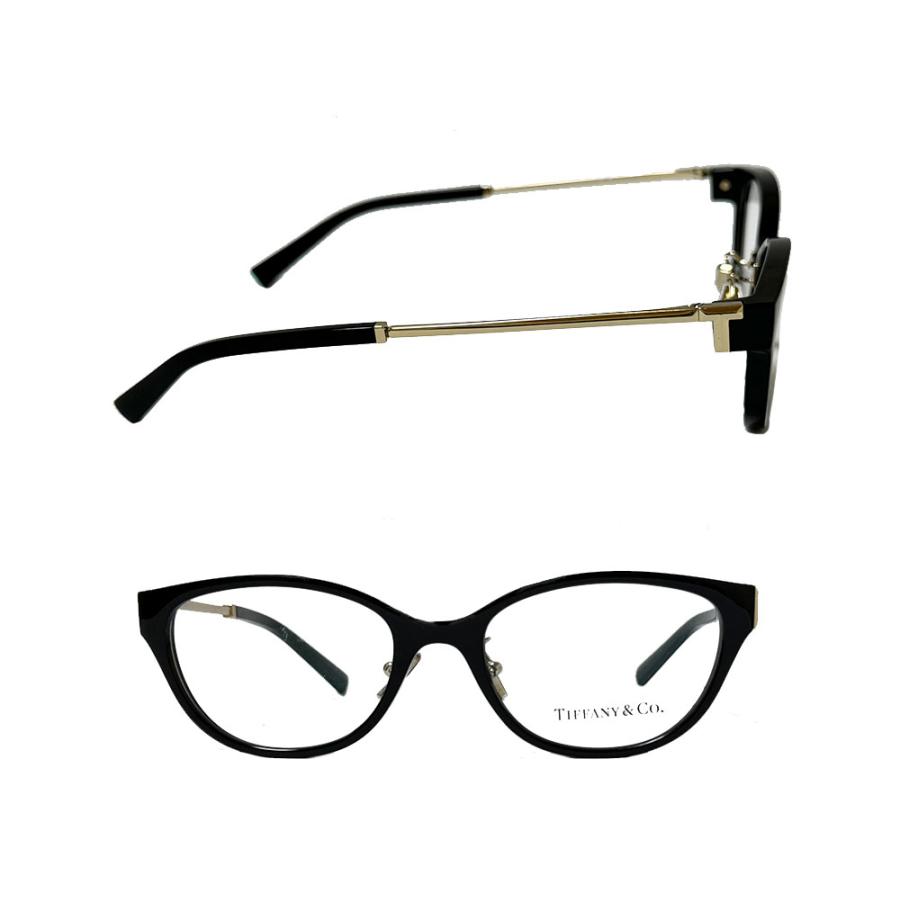 ティファニー メガネフレーム TF2252D 8001 ブラック □極美品  