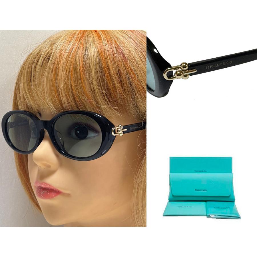 【TIFFANY&CO】ティファニー　サングラス　TF4242D　8001/D9　ブラック/ゴールド フルフィットモデル　国内正規品 | TIFFANY&Co. | 02