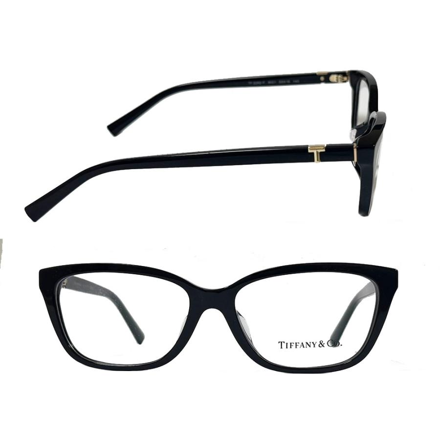 【TIFFANY&CO】　ティファニー　メガネフレーム   TF2282F　8001　ブラック　フルフィットモデル　国内正規品 | TIFFANY&Co. | 01