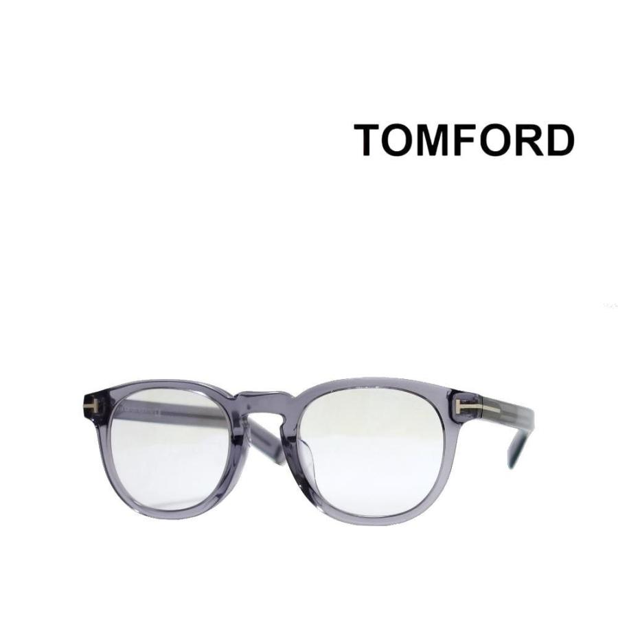 【TOM FORD】トム フォード　メガネフレーム　TF5629F-B/V　020　クリアグレー　ブルーライトカットレンズ付き　アジアンフィット　国内正規品