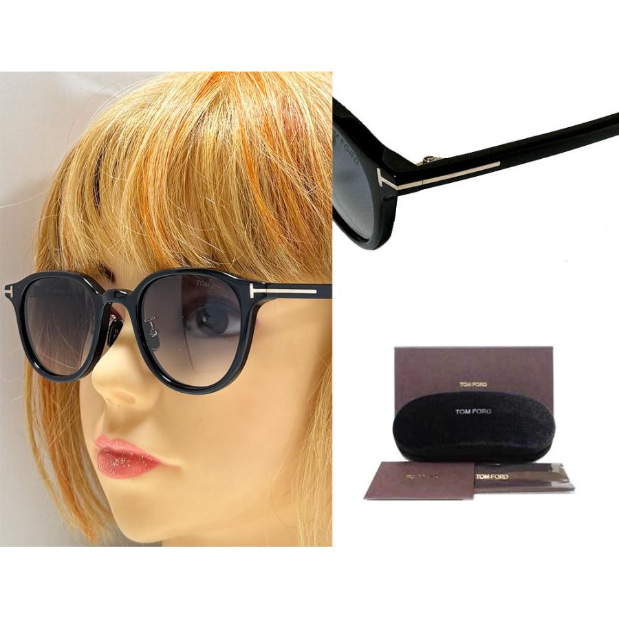 【正規品】TOM FORD トムフォード TF977-D 01B サングラス TOM FORD EYEWEAR サングラス TF977-D 01B ボストン メンズ レディース