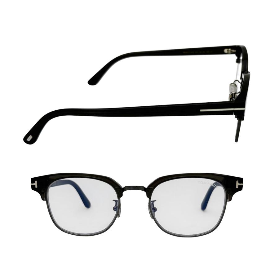 【TOM FORD】 トム フォード　メガネフレーム　TF6017-K-B/V　057　クリアグレー　ブルーライトカットレンズ　国内正規品_1