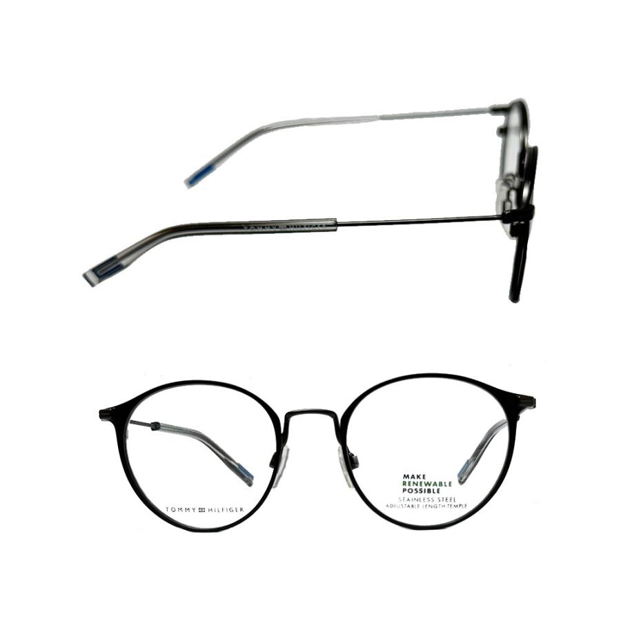 トミーヒルフィガー メガネフレーム TH2024 TI7 ブラック TOMMY HILFIGER 【TOMMY HILFIGER】トミー・ヒルフィガー メガネ
