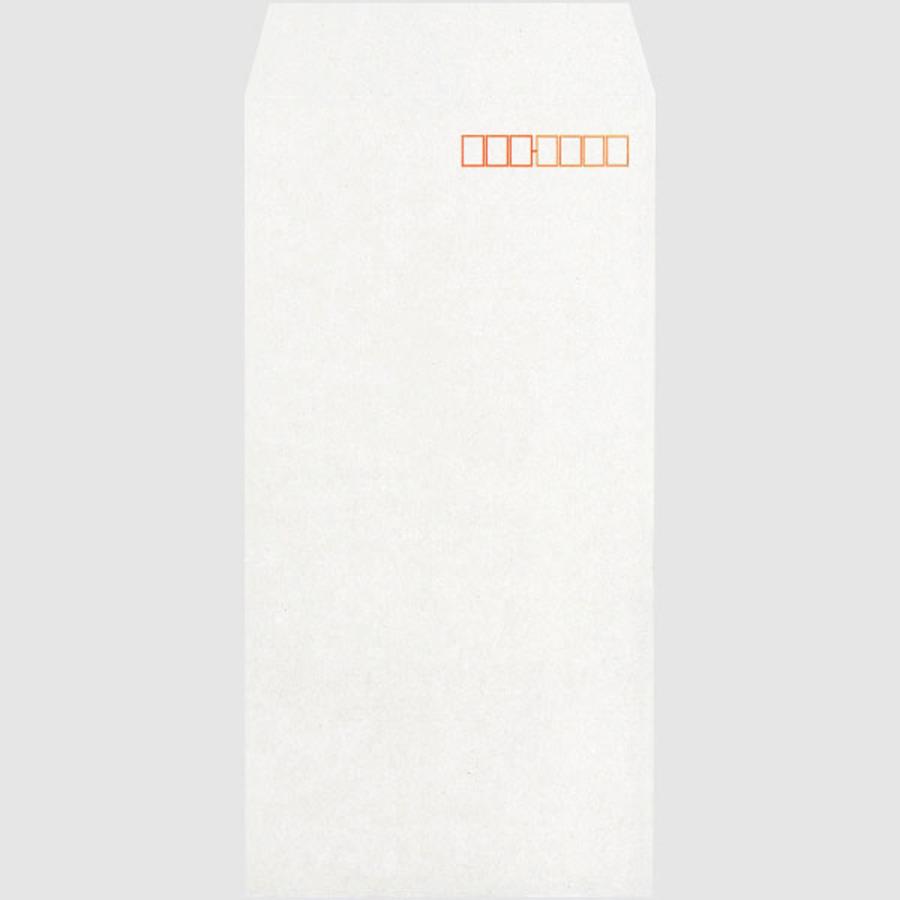 長形3号封筒 Hiソフトカラー 80g スミ貼 テープ付 ホワイト 1,000枚 キングコーポレーション 封筒 長3の画像