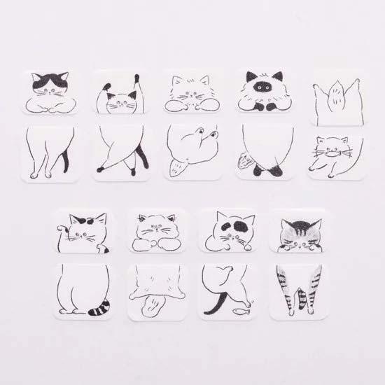 bande  1枚ずつめくれるマスキングテープ ゆるねこサンド | bande | 02