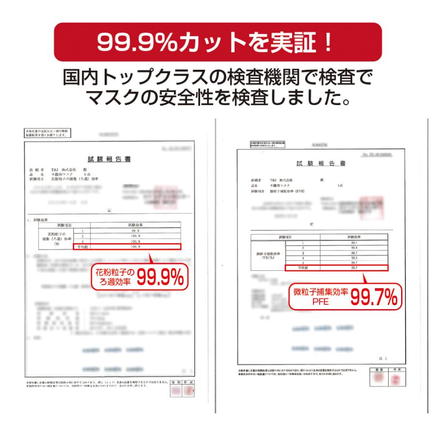 やわらか快適マスク 個別包装 50枚入り ホワイト TSJ マスク 不織布｜kingle｜06