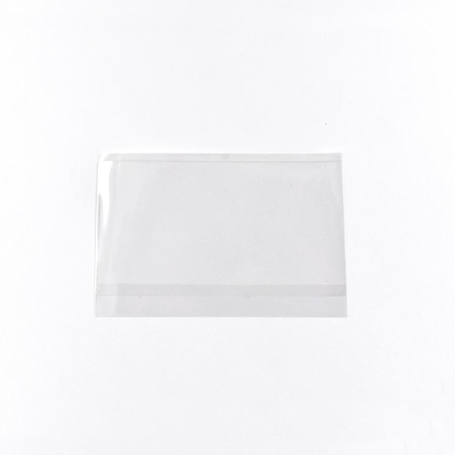 名刺用袋 2，000枚 貼り付けテープ付 OPP50μ 透明/透明 95×60+2mm CHC0003