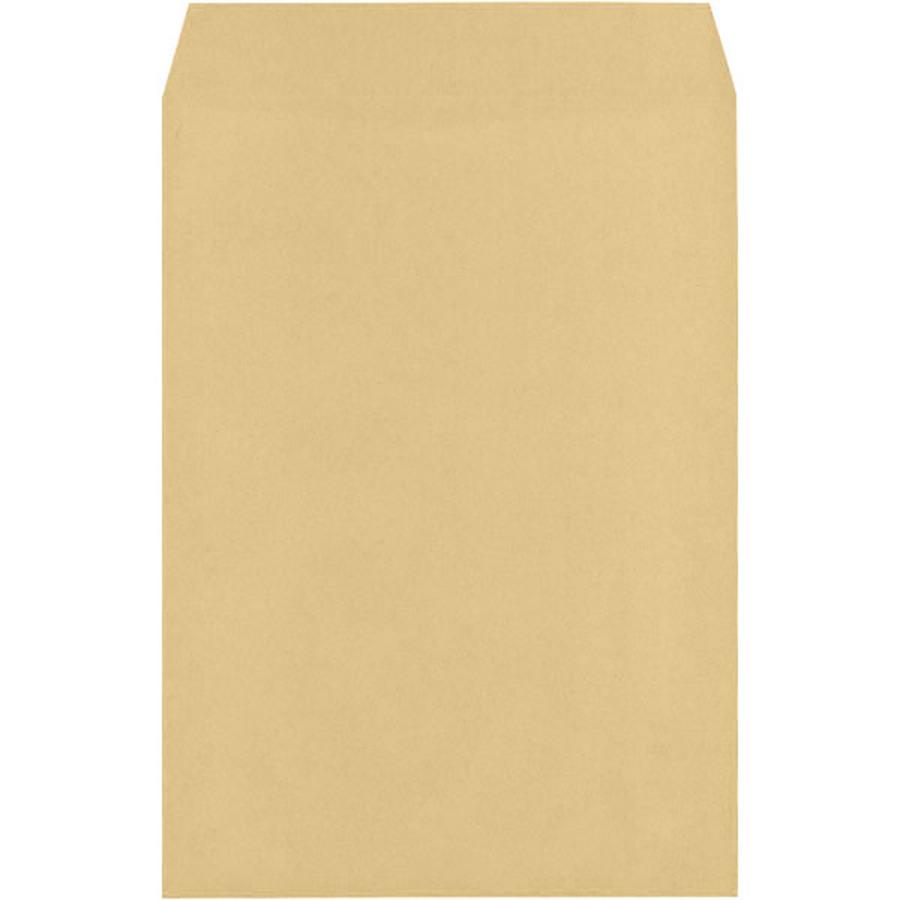 角形2号封筒 クラフト(オリンパス) 85g スミ貼 茶 100枚 キング