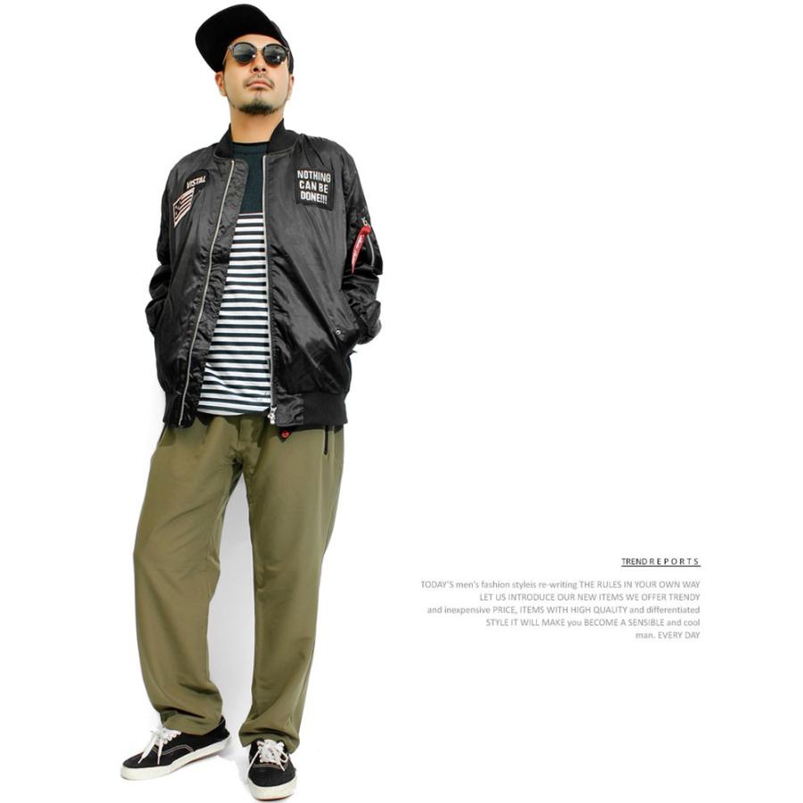 MA-1 メンズ 中綿 ライト ツイル ミリタリー ジャケット ブルゾン 防寒