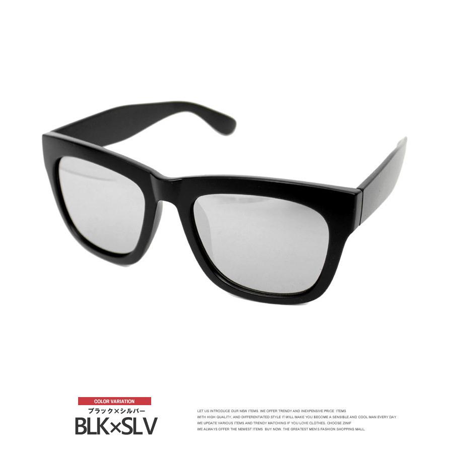 URBAN ISLAND SOCIETY サングラス UIS SUNGLASS 黒ぶち ミラー カラー