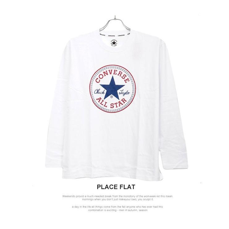 メール便で送料無料 コンバース Converse 長袖tシャツ メンズ 大きいサイズ プリント 長袖 Tシャツ スポーツ ブランド 白 Kingman 通販 Yahoo ショッピング