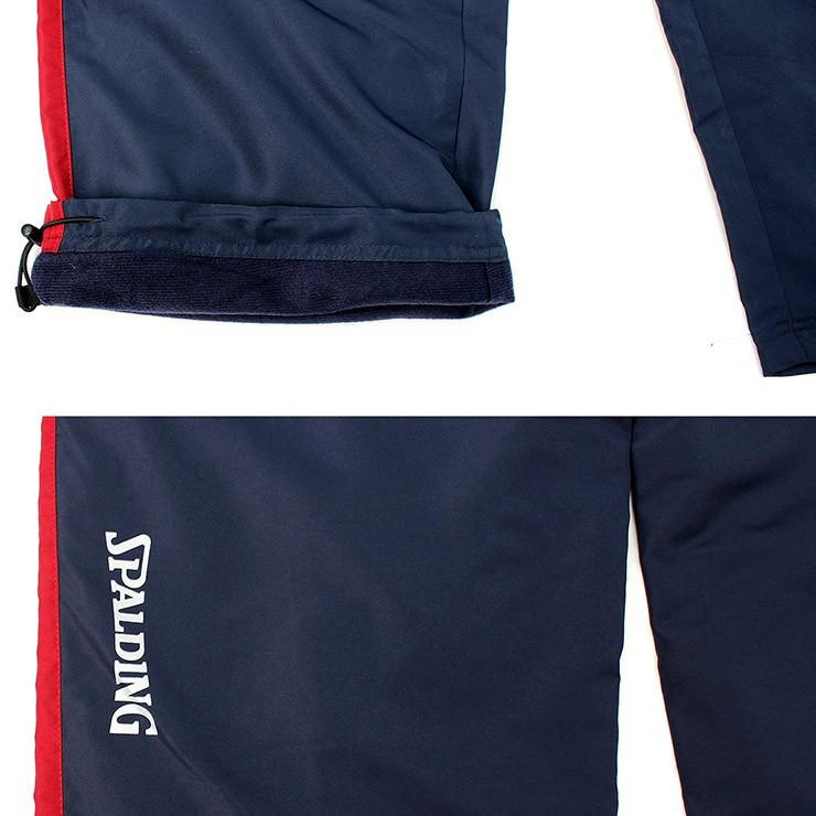 SPALDING グランドジャンバー　袖赤胸青 日本製　デッドストック　サイズＭ SPALDING グランドジャンバー 袖赤胸青 日本製 デッドストック