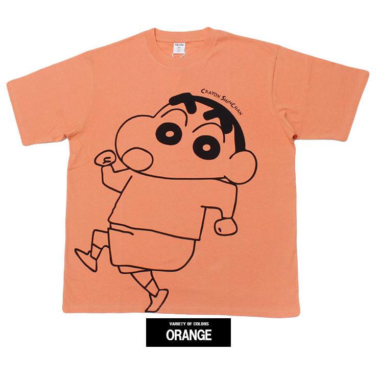 クレヨンしんちゃん 半袖 Tシャツ メンズ 大きいサイズ 総柄 ビッグ