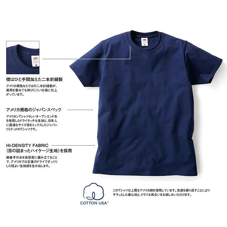 FRUITOFTHELOOM 新品未使用 ネイビーXL 即日発送 FRUIT OF THE LOOM（フルーツオブザルーム） 爆買 半袖 Tシャツ メンズ