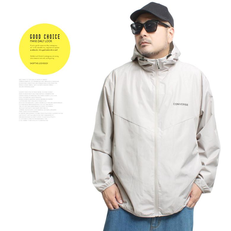 CONVERSE（コンバース） マウンテンパーカー メンズ 大きいサイズ 裏