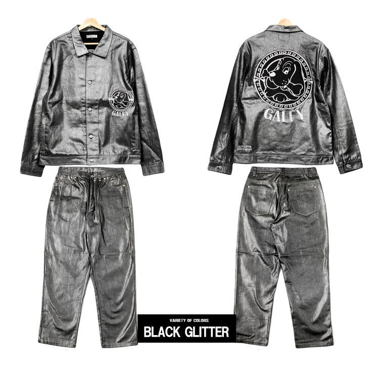 はいさい　ガルフィー　ナイロンジャケット　セットアップ　シルバー　上下XL はいさい ガルフィー ナイロンジャケット セットアップ シルバー