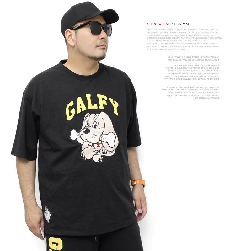 GALFY（ガルフィー） セットアップ メンズ ビッグシルエット ゴールド