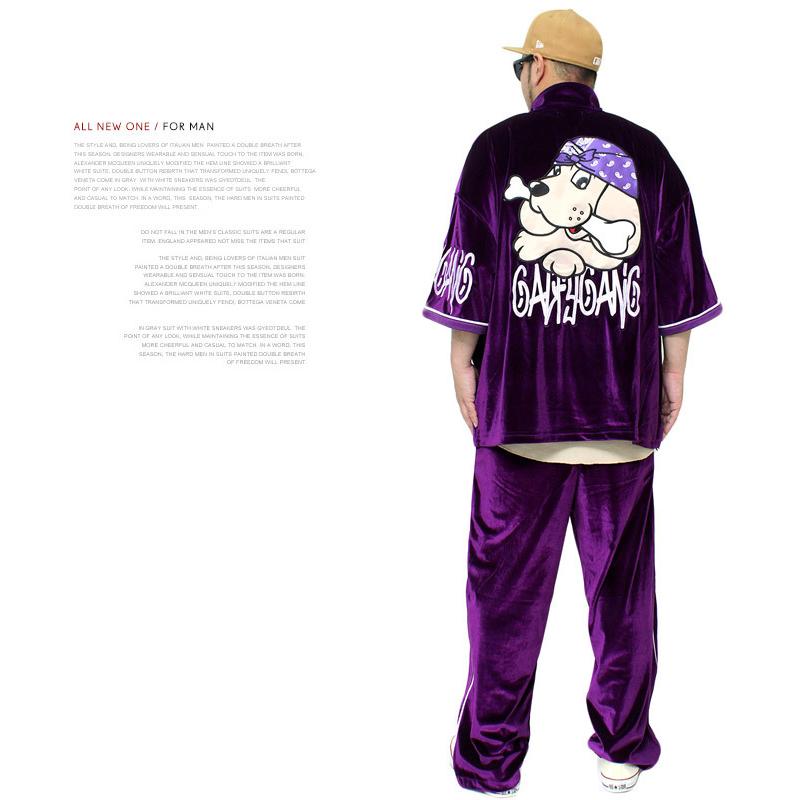 GALFY（ガルフィー） セットアップ メンズ ビッグシルエット 刺繍