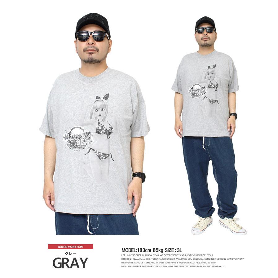 海物語 半袖 Tシャツ メンズ 大きいサイズ パチンコ マリンちゃん