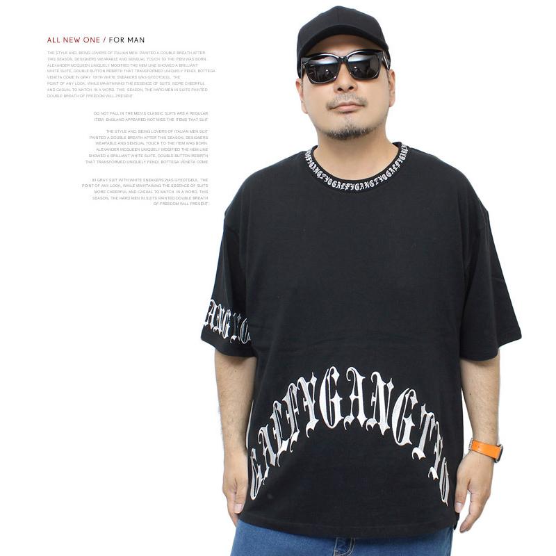 GALFY（ガルフィー） 半袖 Tシャツ メンズ ビッグシルエット 刺繍
