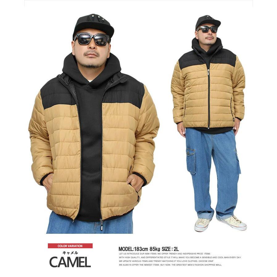 DISCUS ディスカス 中綿 ダウンジャケット メンズ 大きいサイズ 中綿