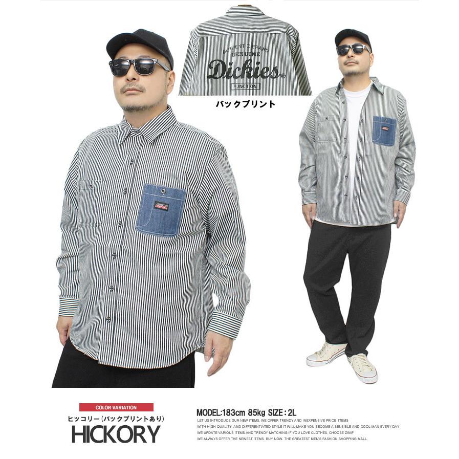 tenderloin ヒッコリー ワークシャツ Lサイズ Dickies ジェニュイン ディッキーズ(GENUINE Dickies) ワーク