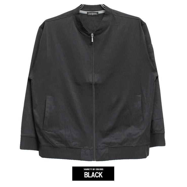 MA-1 ブルゾン メンズ 大きいサイズ のびのび メガストレッチ 薄手 カットソー素材 ジップアップ ジャケット アウター フライトジャケット |  | 11