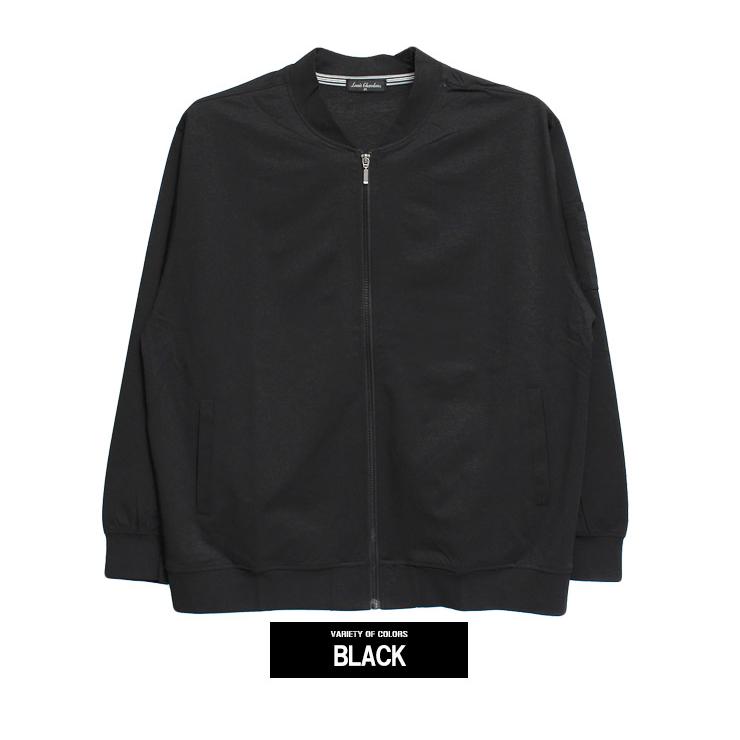 【美品】Ballsey ボールジー　薄手ブルゾンジャケット MA-1 ブルゾン メンズ 大きいサイズ のびのび メガストレッチ 薄手