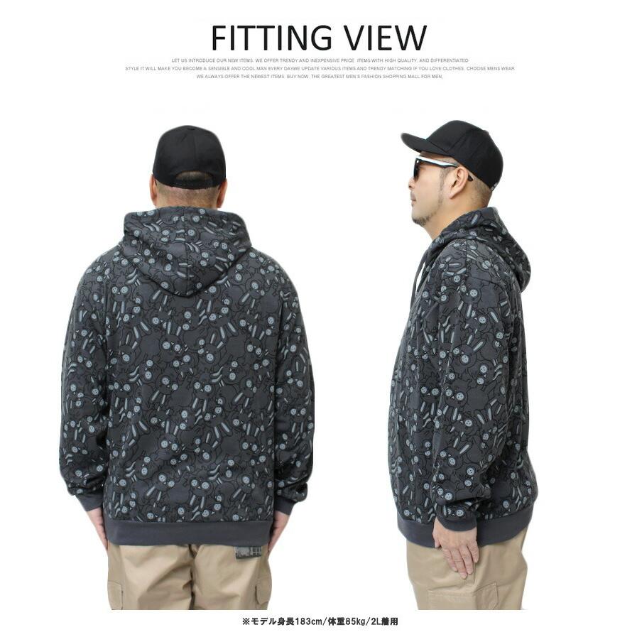 FUSAGIさん ふさぎさん パーカー メンズ 大きいサイズ うさぎ