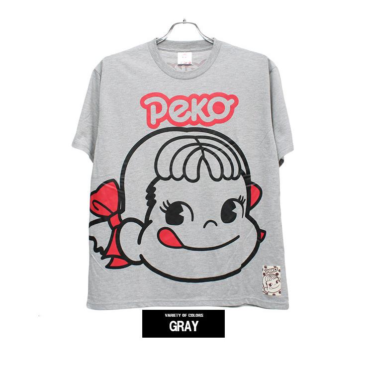 ペコちゃん 半袖 Tシャツ メンズ 大きいサイズ ミルキー 不二家 ペコちゃん 半袖 Tシャツ メンズ 大きいサイズ ミルキー 不二家